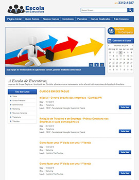 Site Escola Executivos Grupo Employer